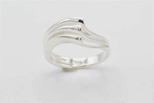 Lines sølv ring