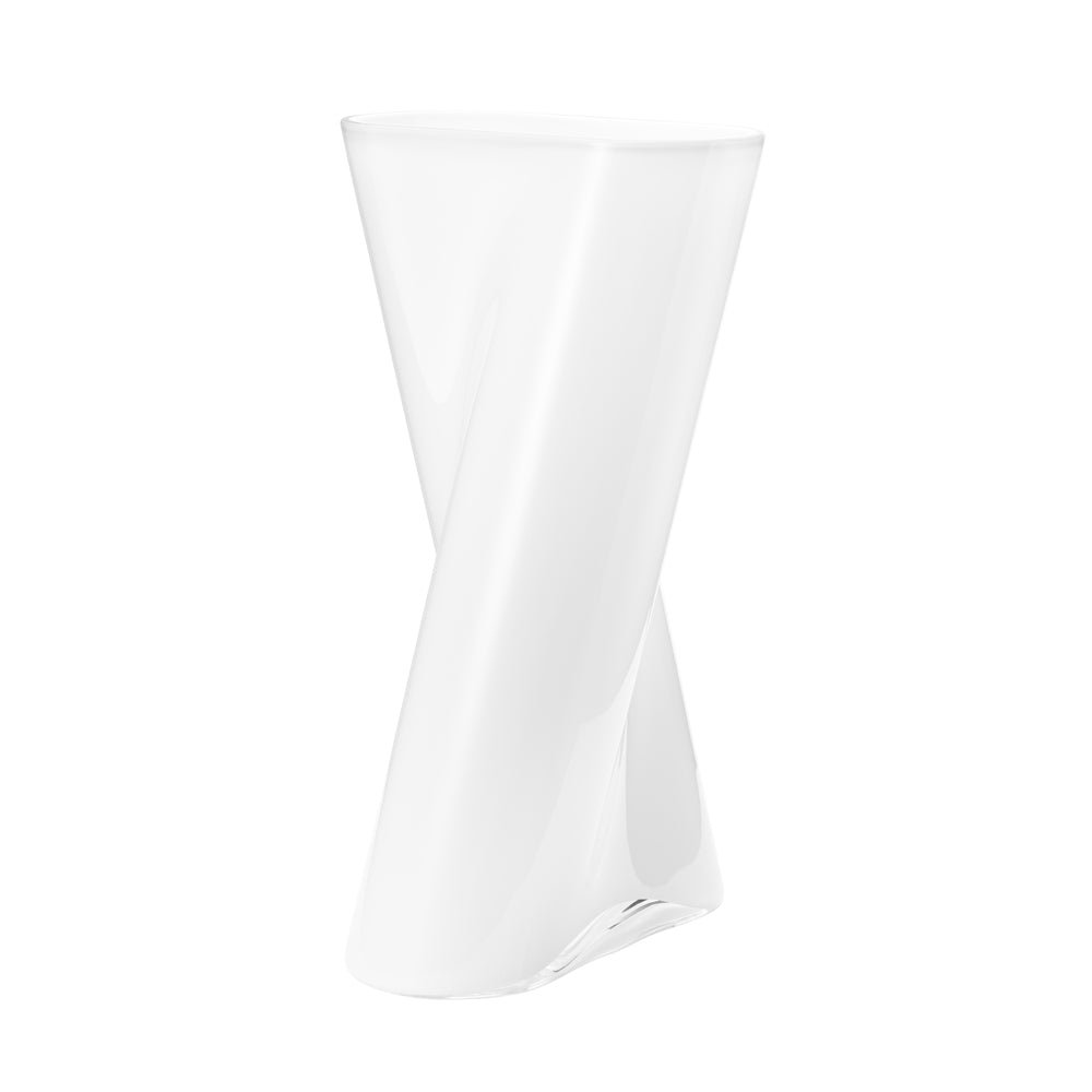 LITUUS vase, opalfarvet glas, stor
