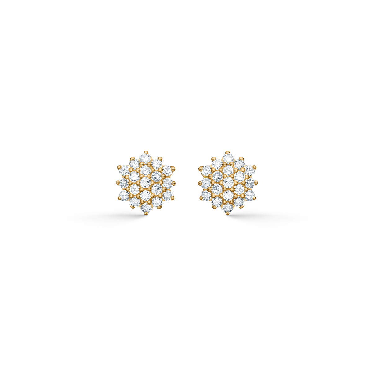 LUMIÉRE ørestikker, 14 kt. rødguld