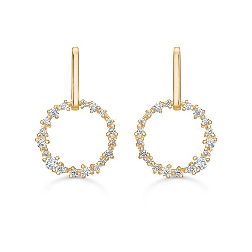 LUCIA ørestikker m/ 0,50 CT