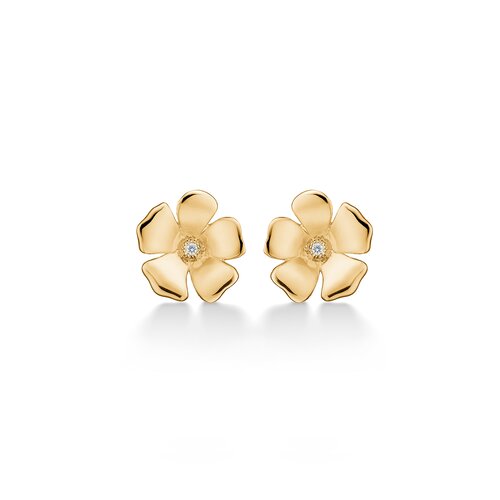 FLEUR ørestikker m/0,01 ct