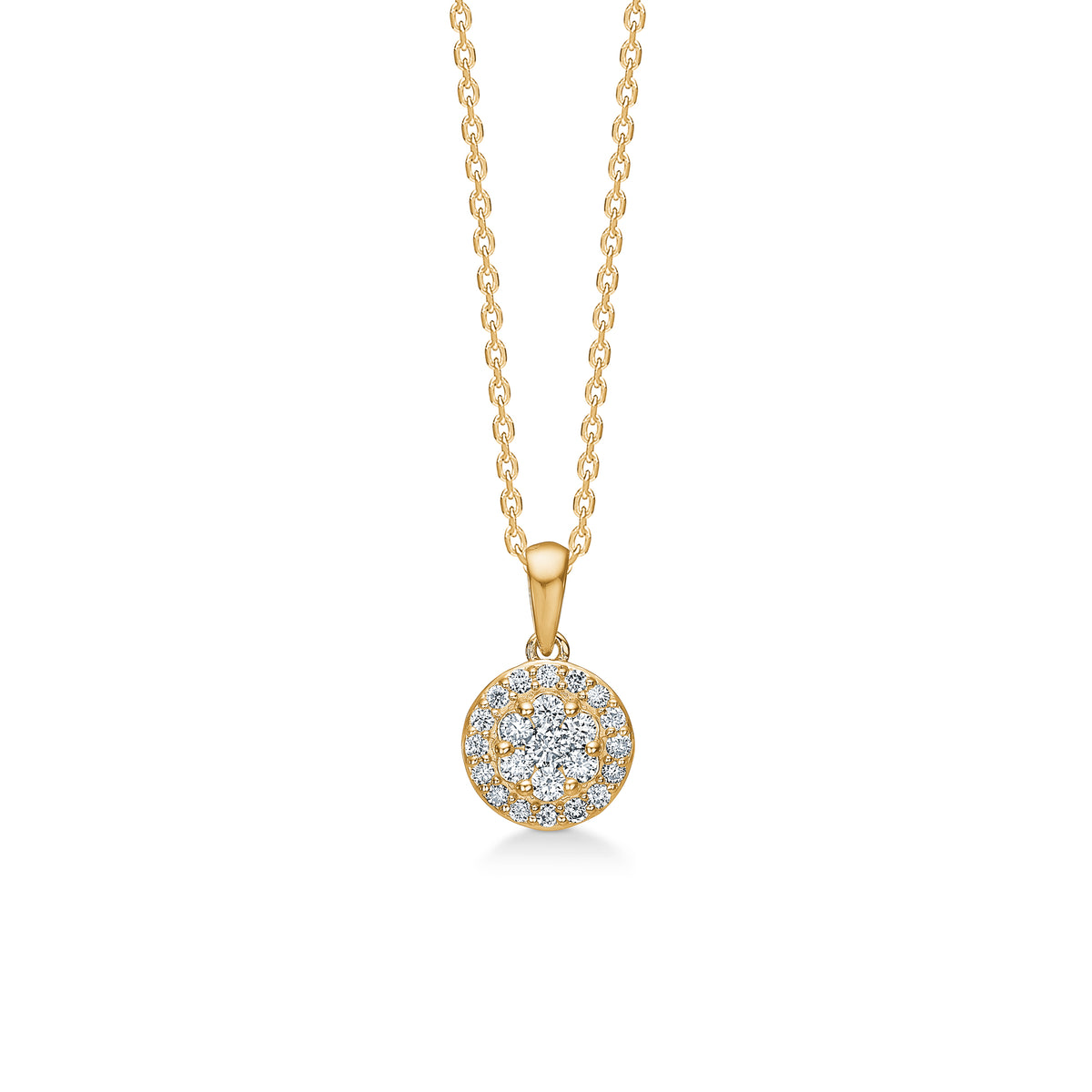 ELEANOR vedhæng, 14 kt. rødguld