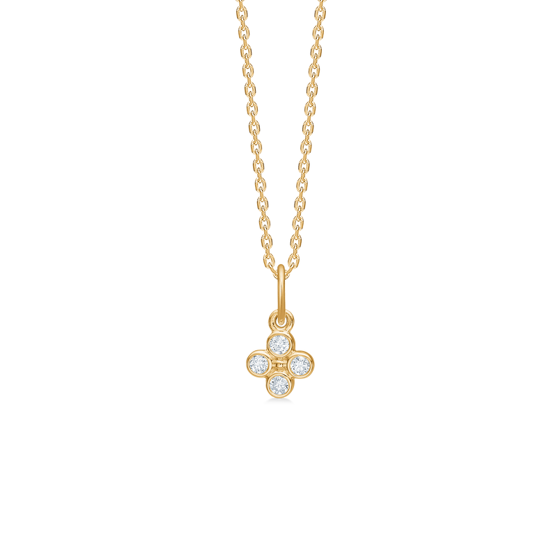 SOPHIA'S BLOOM vedhæng, small, 14 kt. rødguld