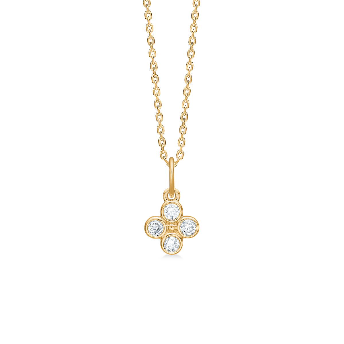 SOPHIA'S BLOOM vedhæng, medium, 14 kt. rødguld