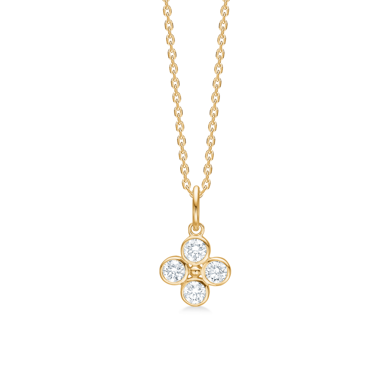SOPHIA'S BLOOM vedhæng, large, 14 kt. rødguld