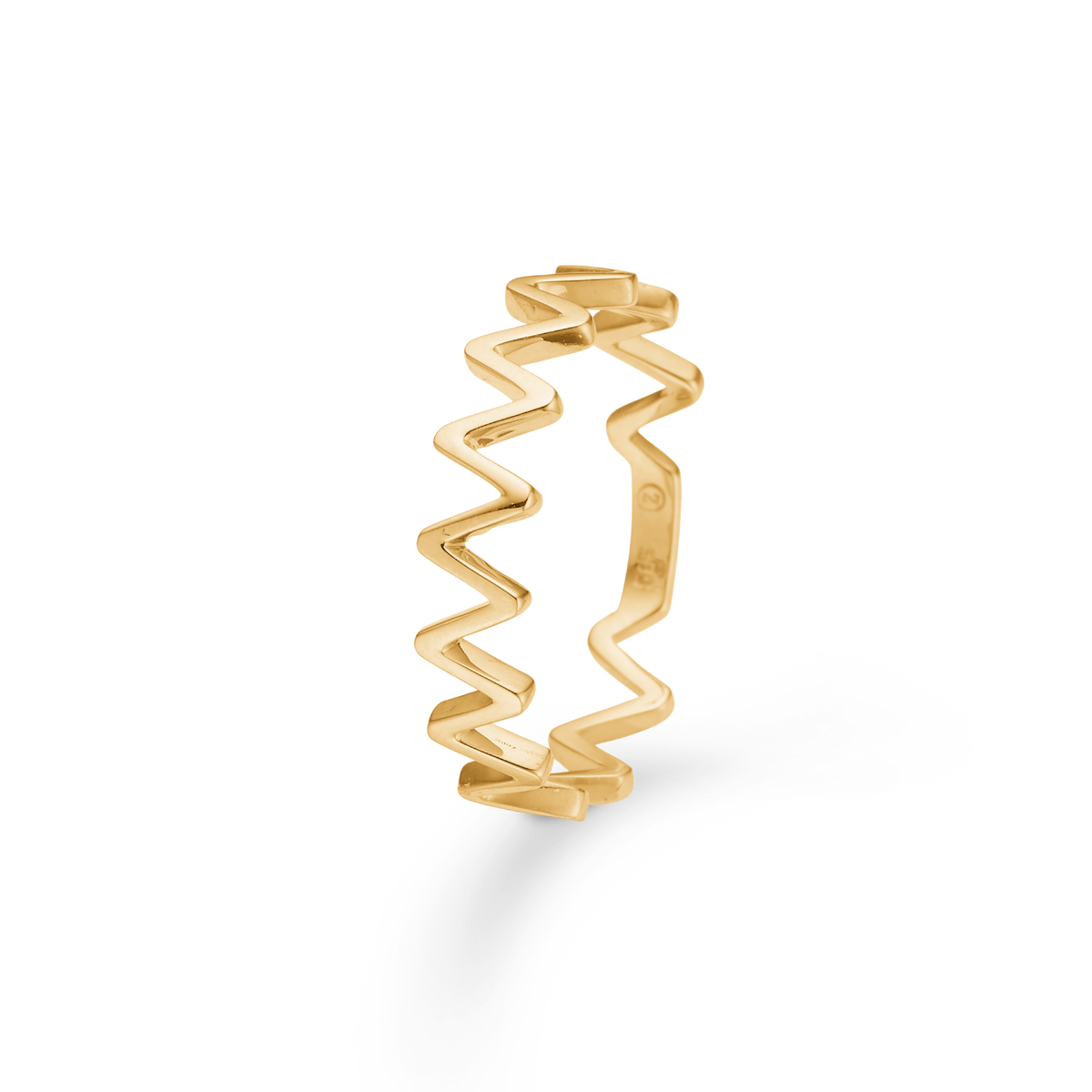 VIANNA ring, 14 kt. rødguld