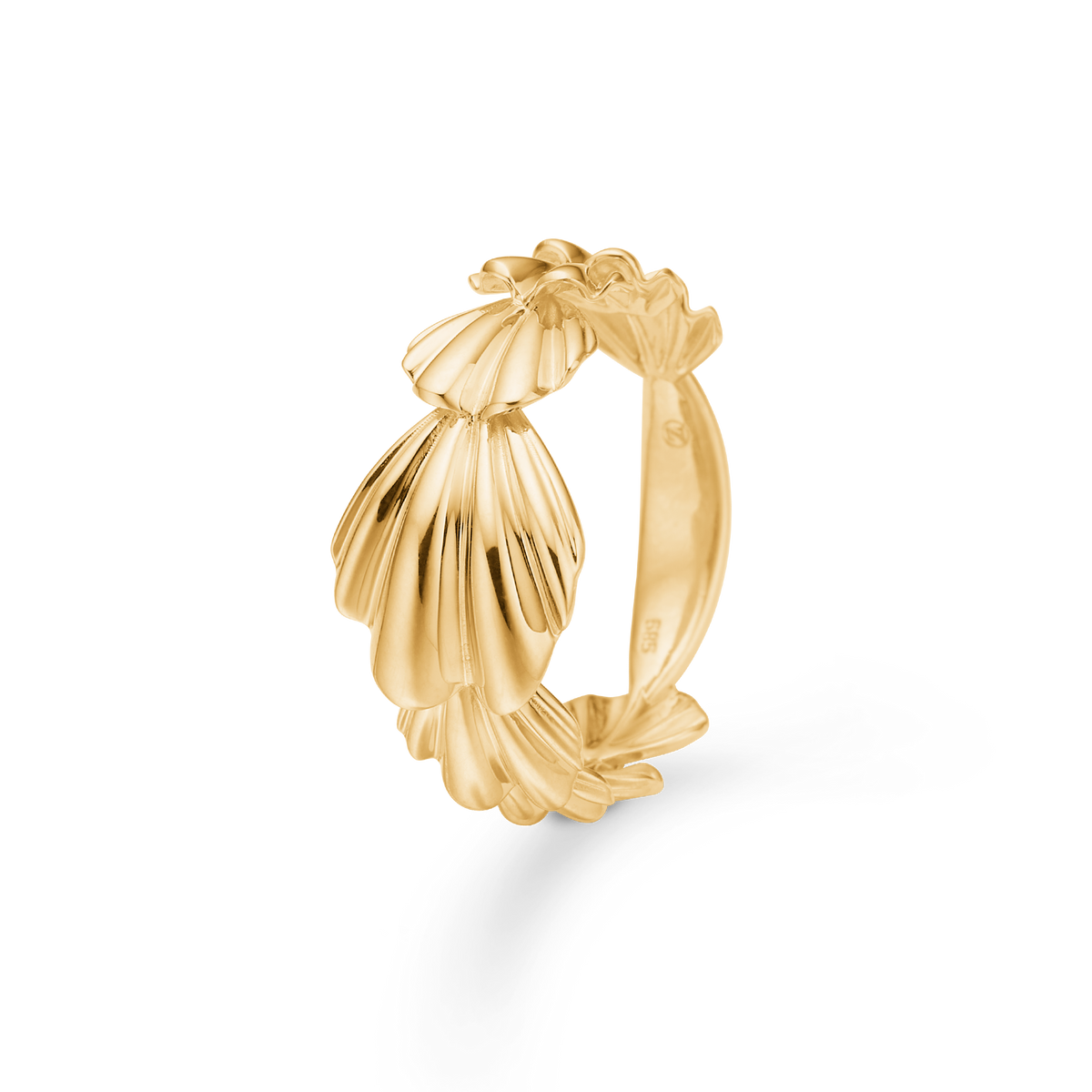 VELVET ring, 14 kt. rødguld
