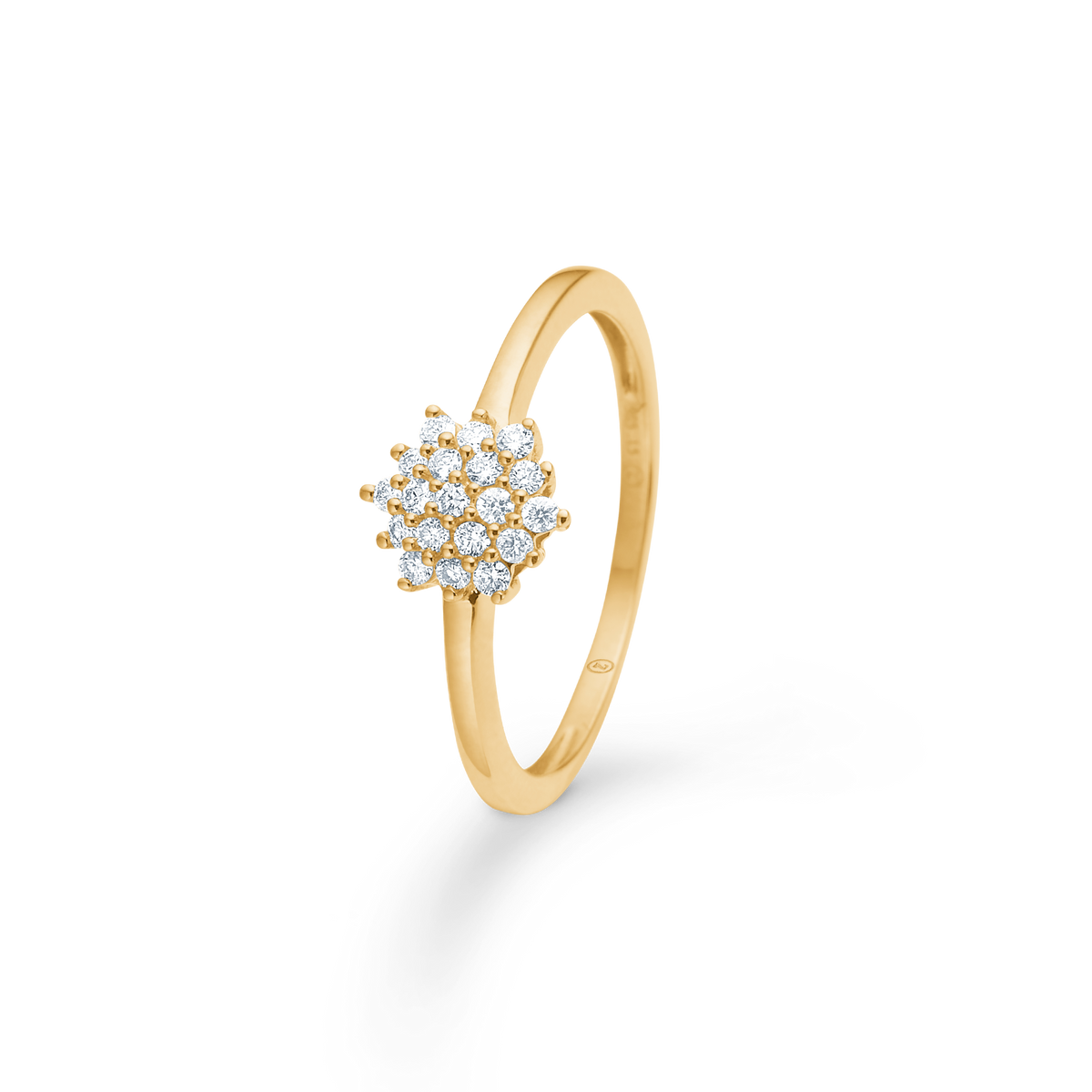 LUMIÉRE ring, 14 kt. rødguld