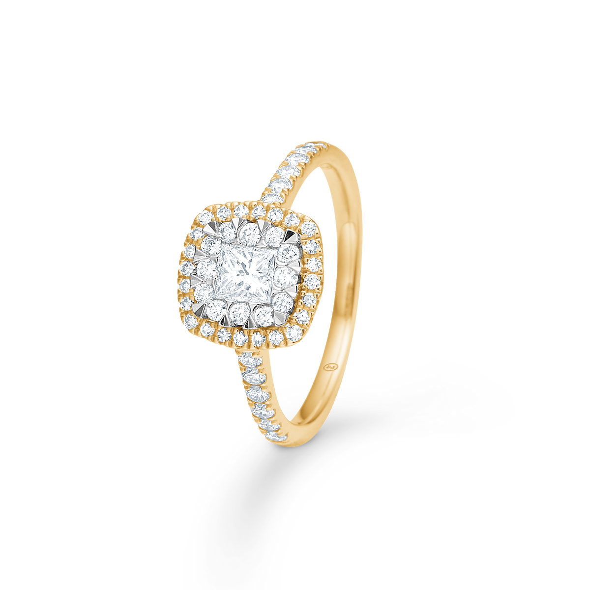 STELLAIRE ring, 14 kt. rødguld