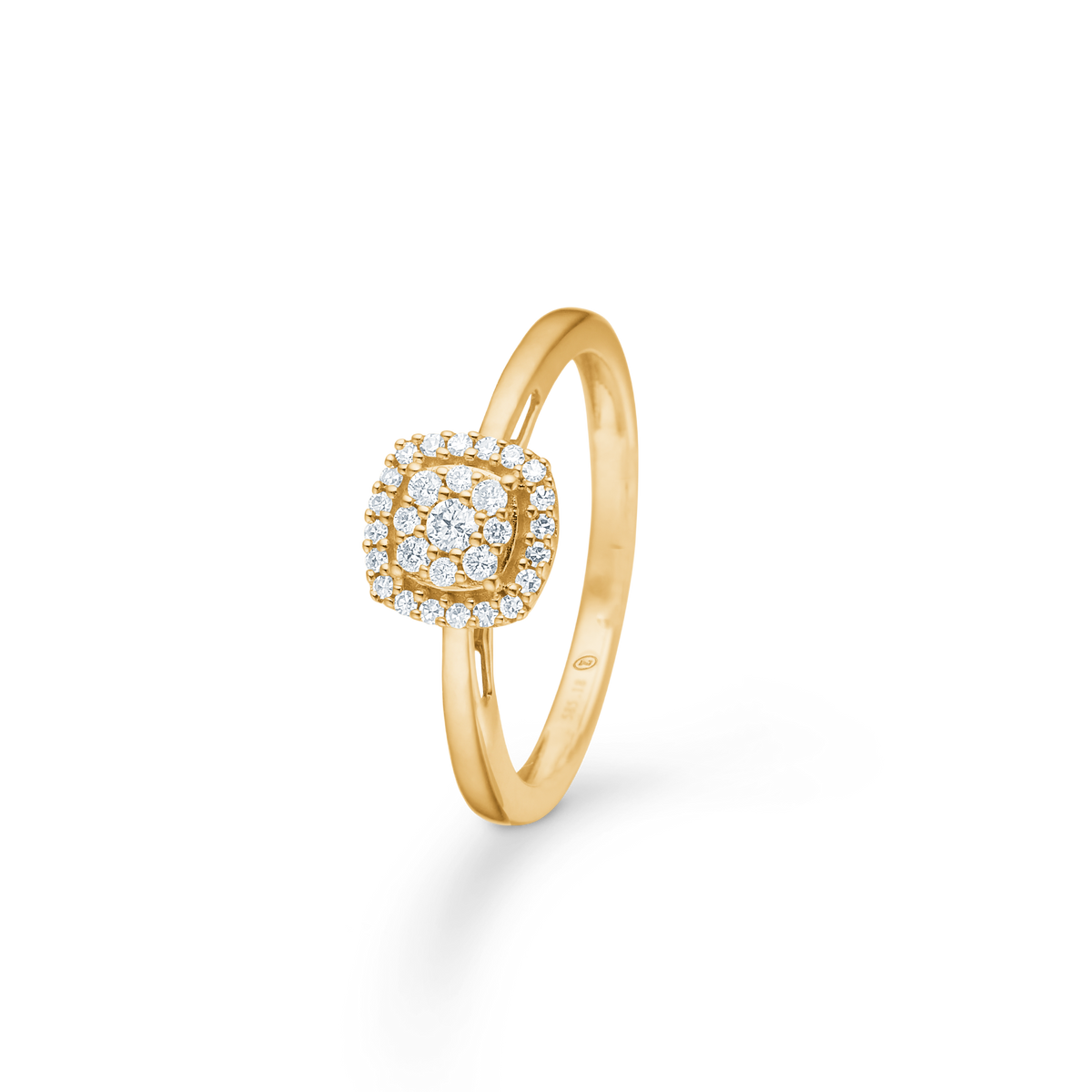 GALAXIE ring, 14 kt. rødguld