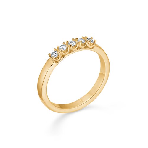 CROWN ALLIANCE ring rødguld