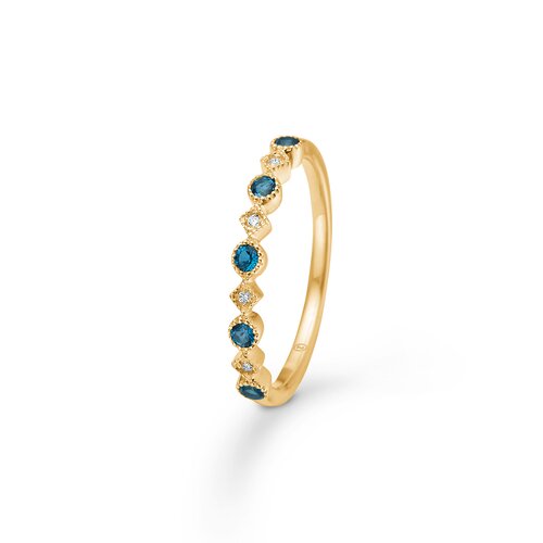 POETRY ring m/london blue topas