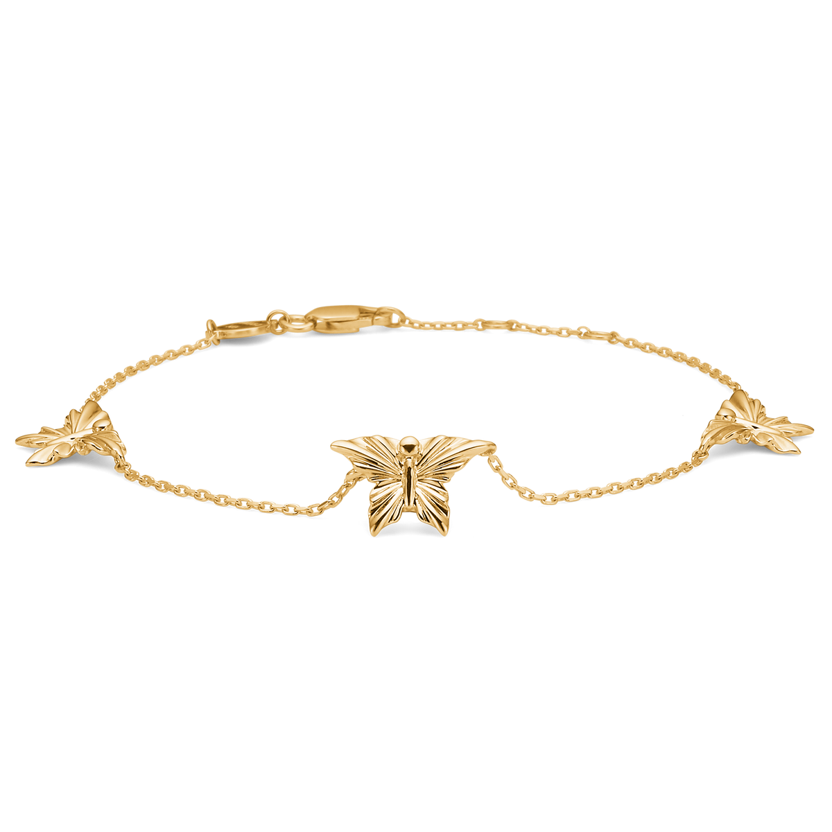 MONARCH armlænke, 14 kt. rødguld