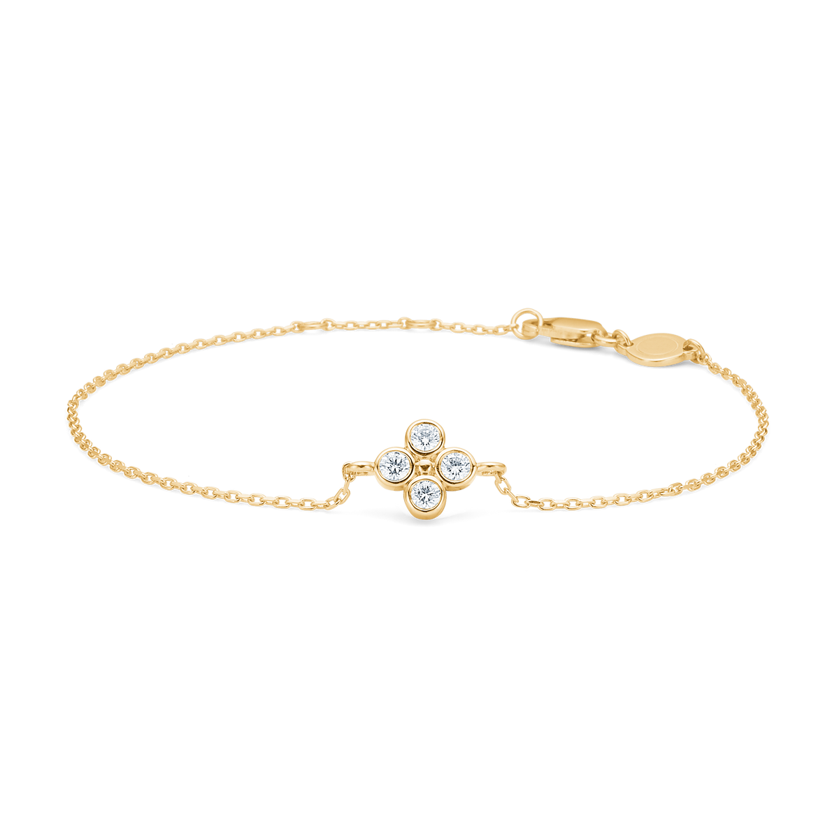 SOPHIA'S BLOOM armlænke, small, 14 kt. rødguld