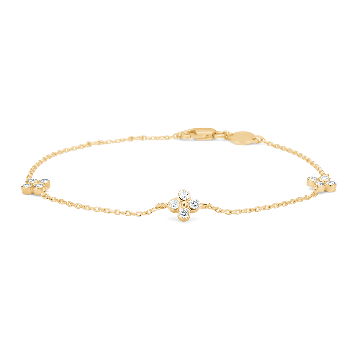 SOPHIA'S BLOOM armlænke, large, 14 kt. rødguld