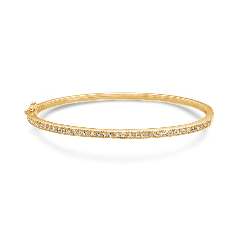 POETRY armring, 14 kt. rødguld
