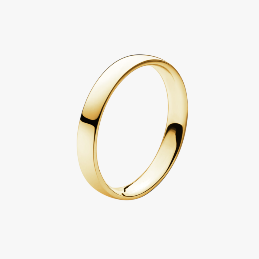 MAGIC BRIDAL ring 3,8 mm, rødguld