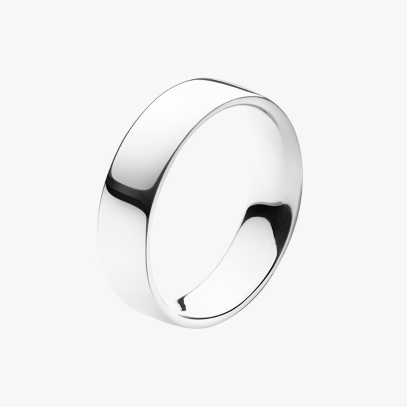 MAGIC BRIDAL ring 5,7 mm, hvidguld