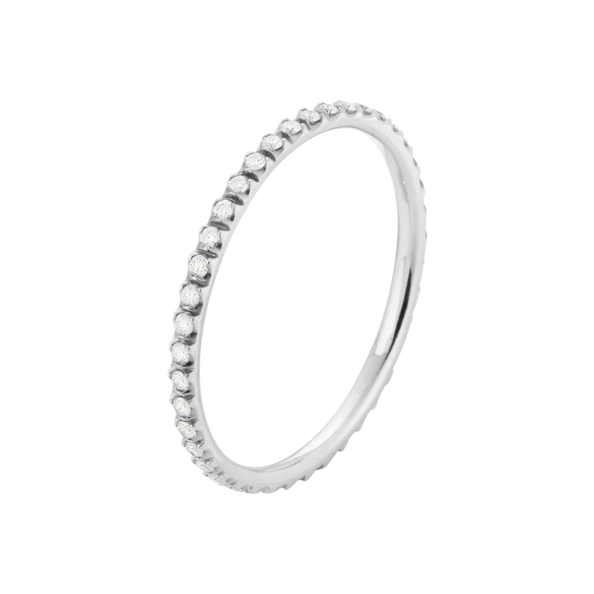 SIGNATURE DIAMOND ring, 1,5 mm i hvidguld