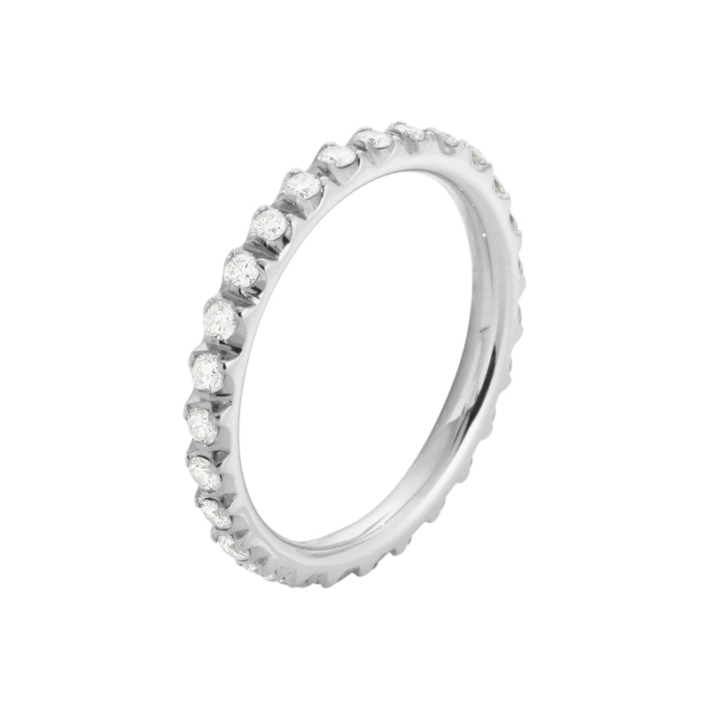 SIGNATURE DIAMOND ring, 2,5 mm i hvidguld