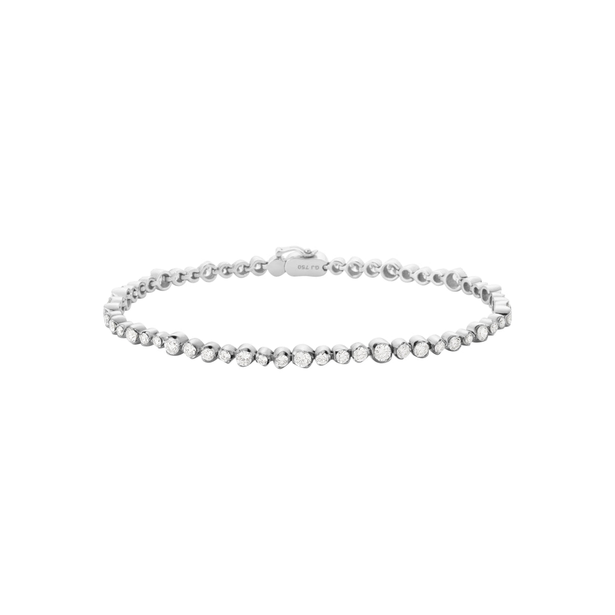 SIGNATURE DIAMOND armbånd, hvidguld