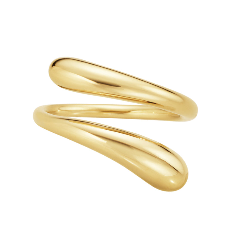 MERCY ring i 18 kt. rødguld
