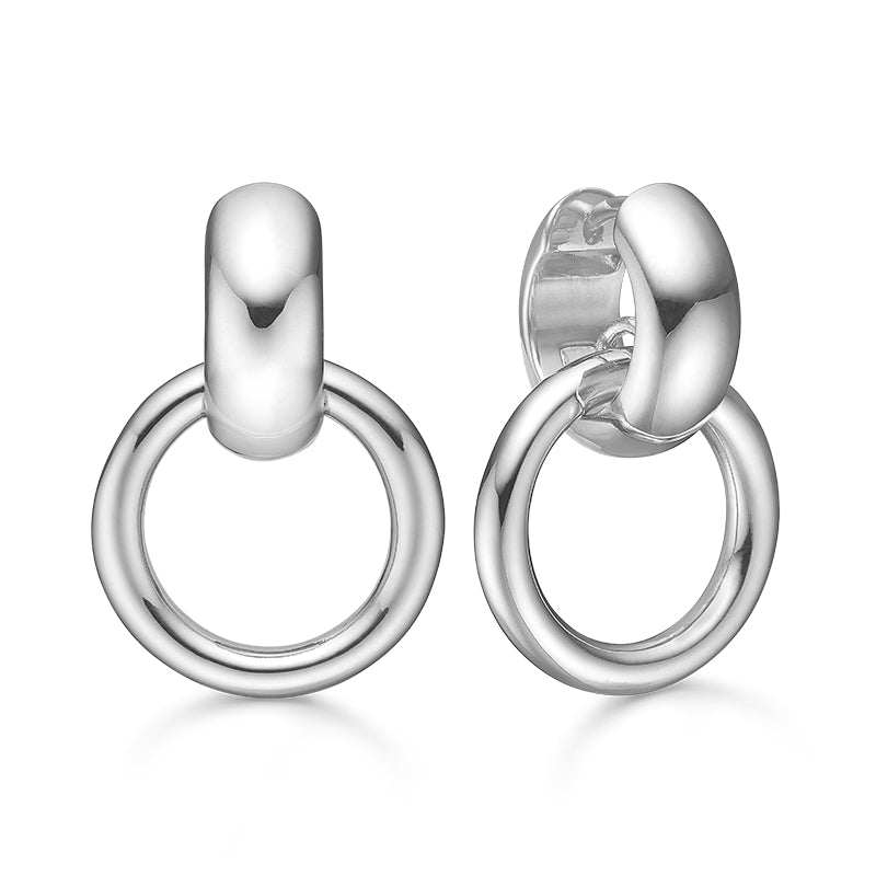 LOVE RINGS creoler, sølv