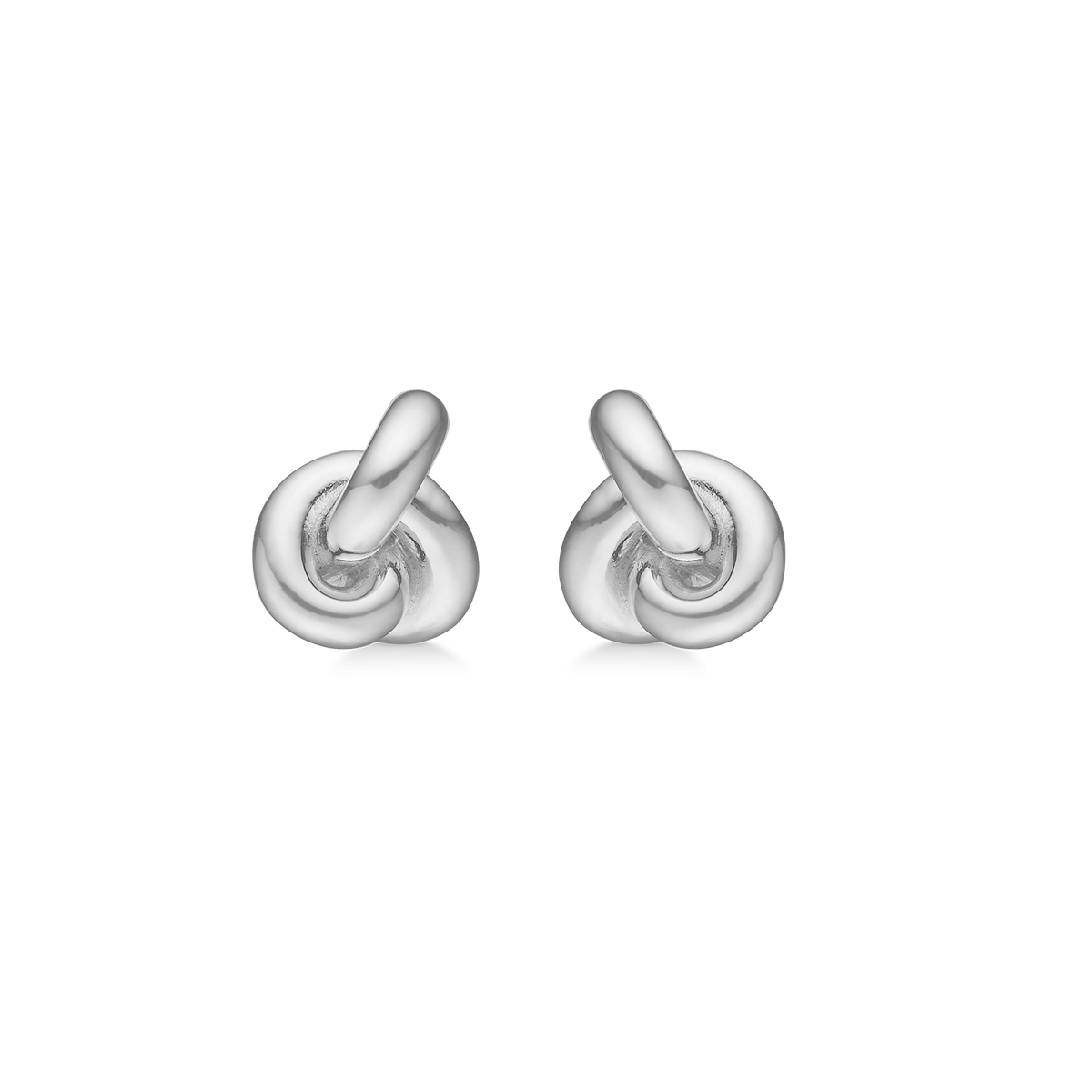 KNOT ørestikker, sølv