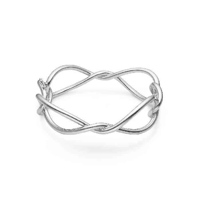 CHLOE armbånd, sølv