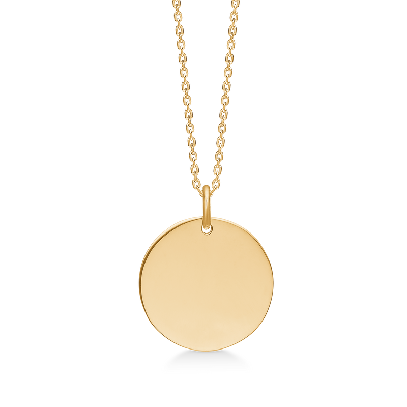 TOKEN vedhæng, large, 8 kt. rødguld