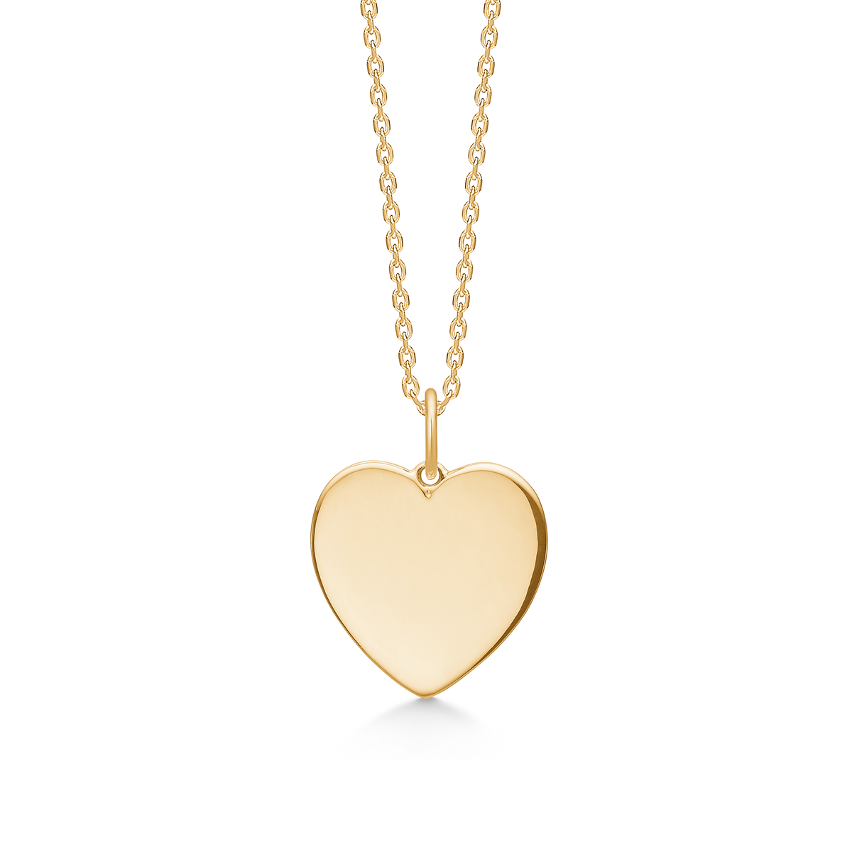 LOVE TOKEN vedhæng, 8 kt. rødguld