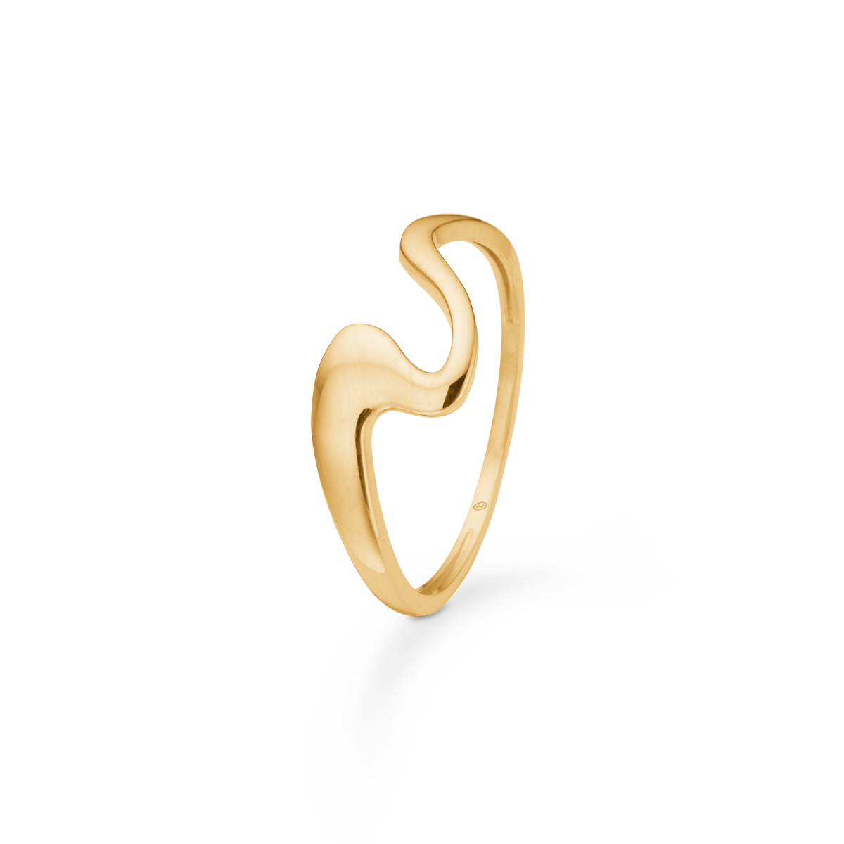 SWAYLA ring, 8 kt. rødguld