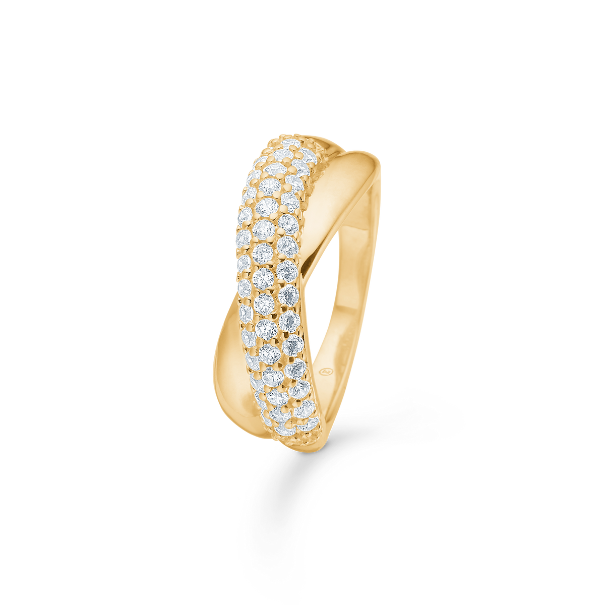 CELIA ring, 8 kt. rødguld