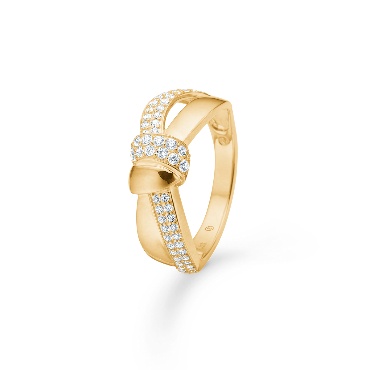 DARCY ring, 8 kt. rødguld