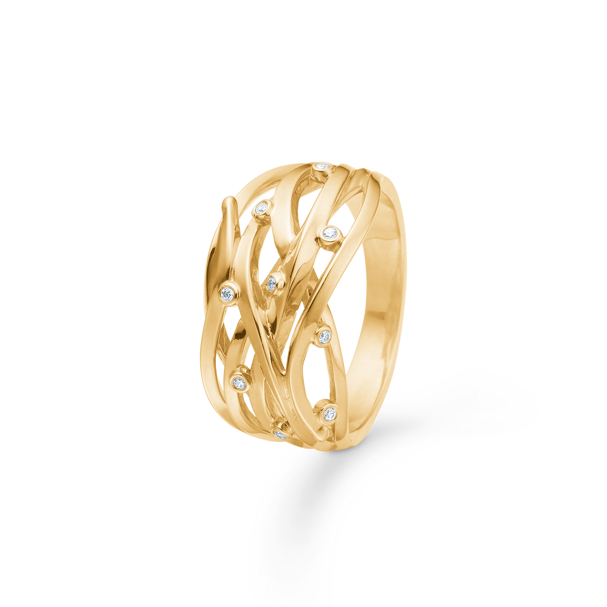 REEF ring, 8 kt. rødguld