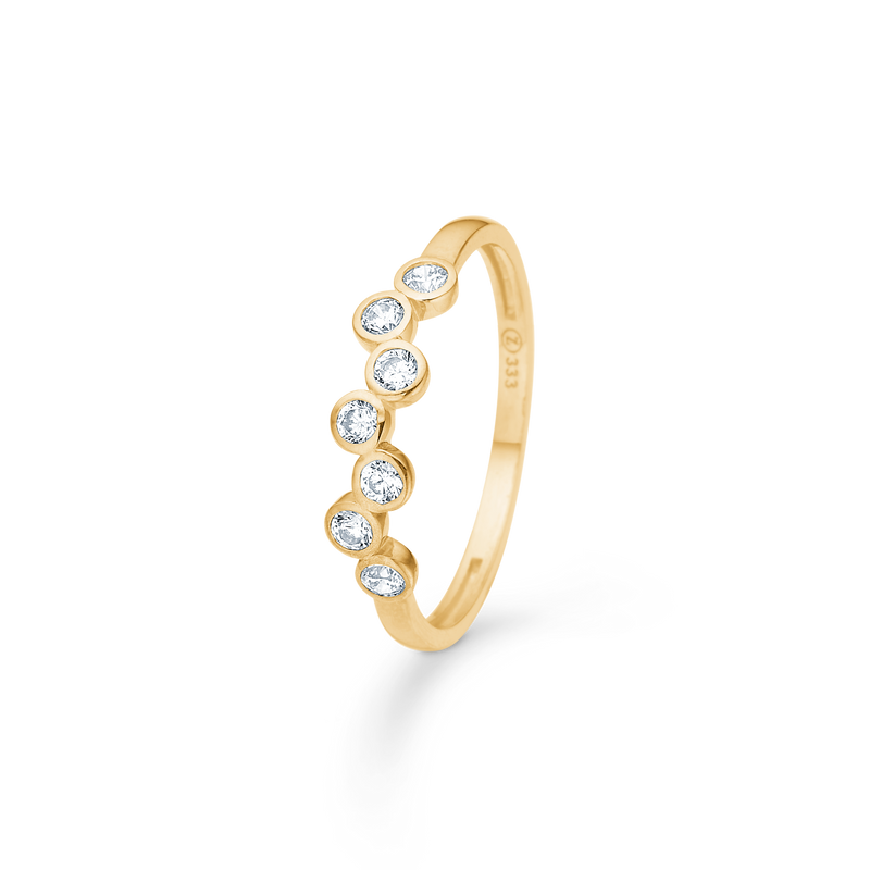 LUCY ring, 8 kt. rødguld