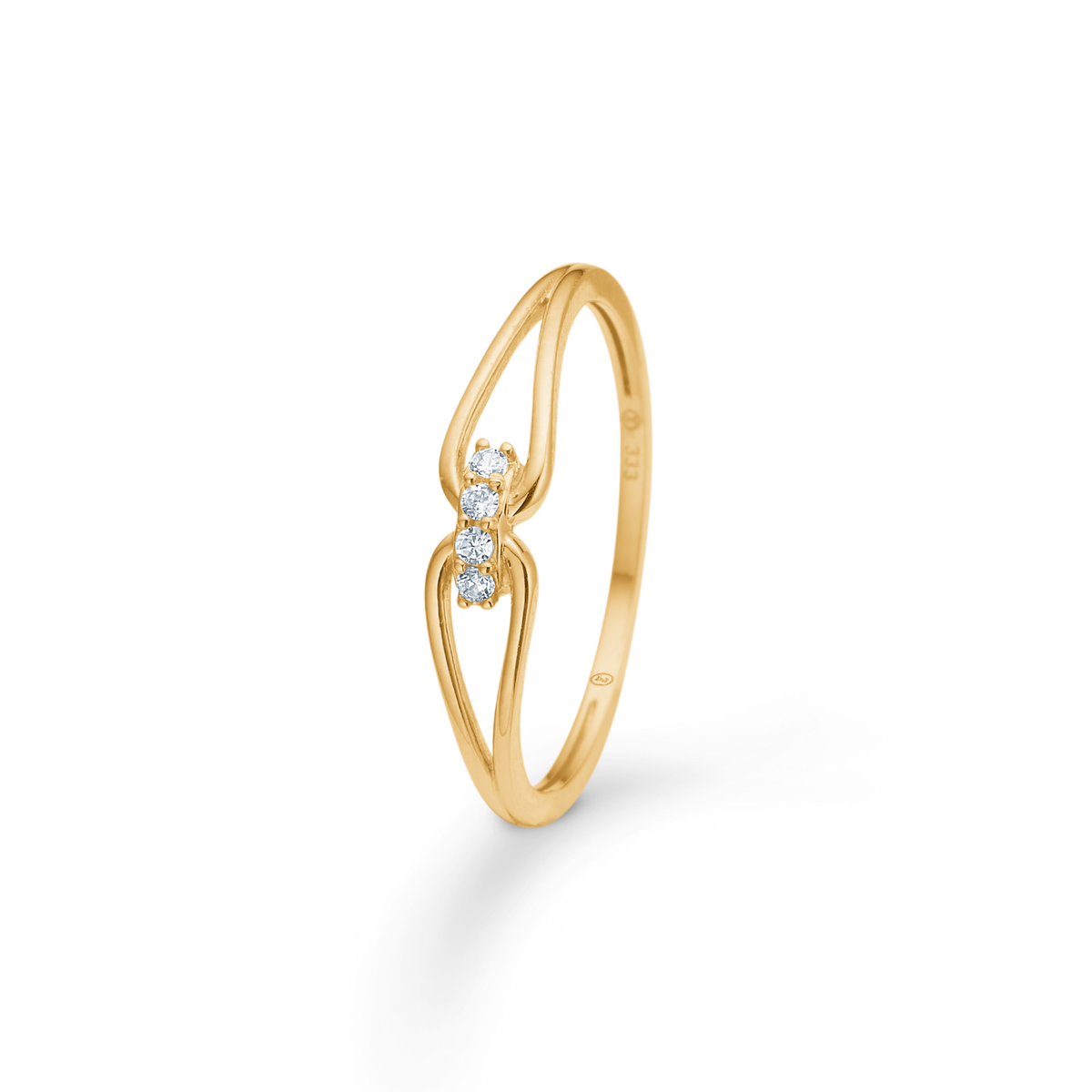 NOLA ring, 8 kt. rødguld