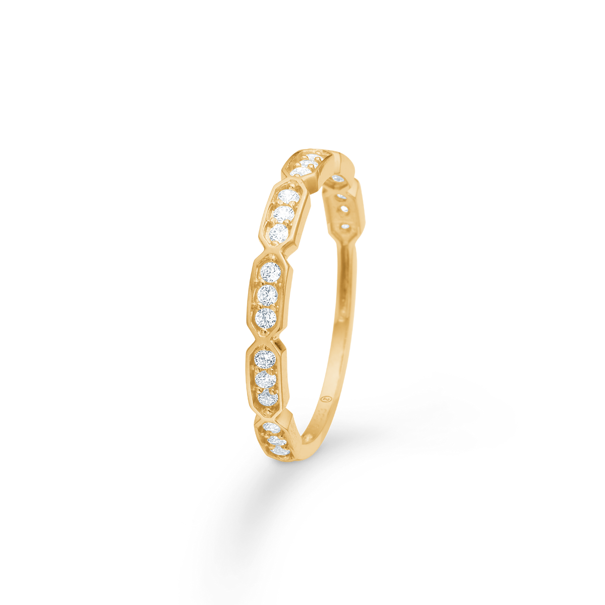 ZOE ring, 8 kt. rødguld