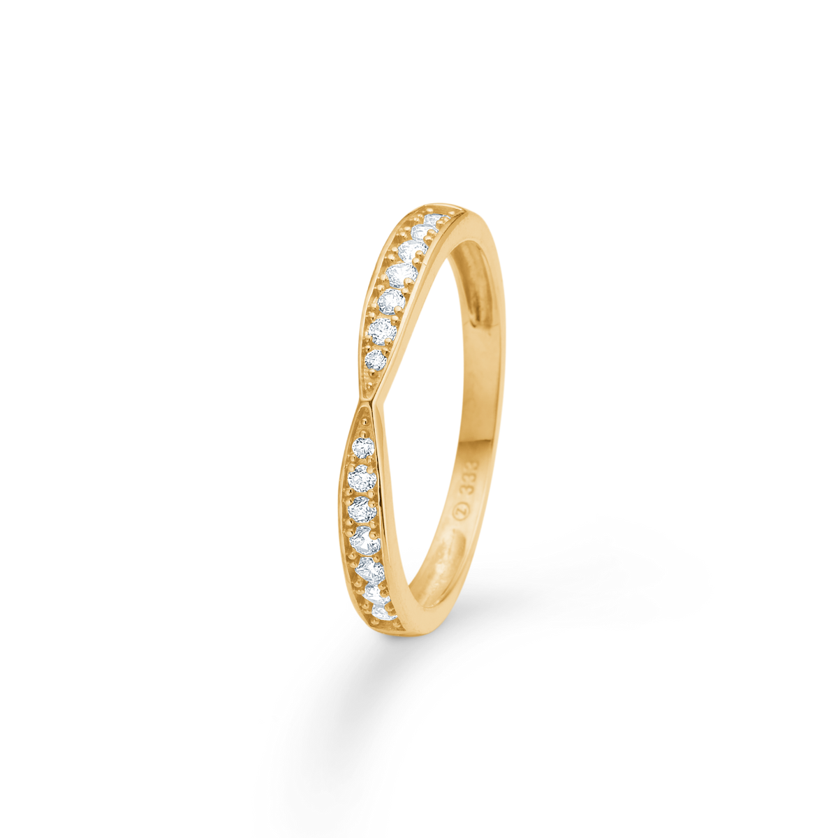MILA ring, 8 kt. rødguld