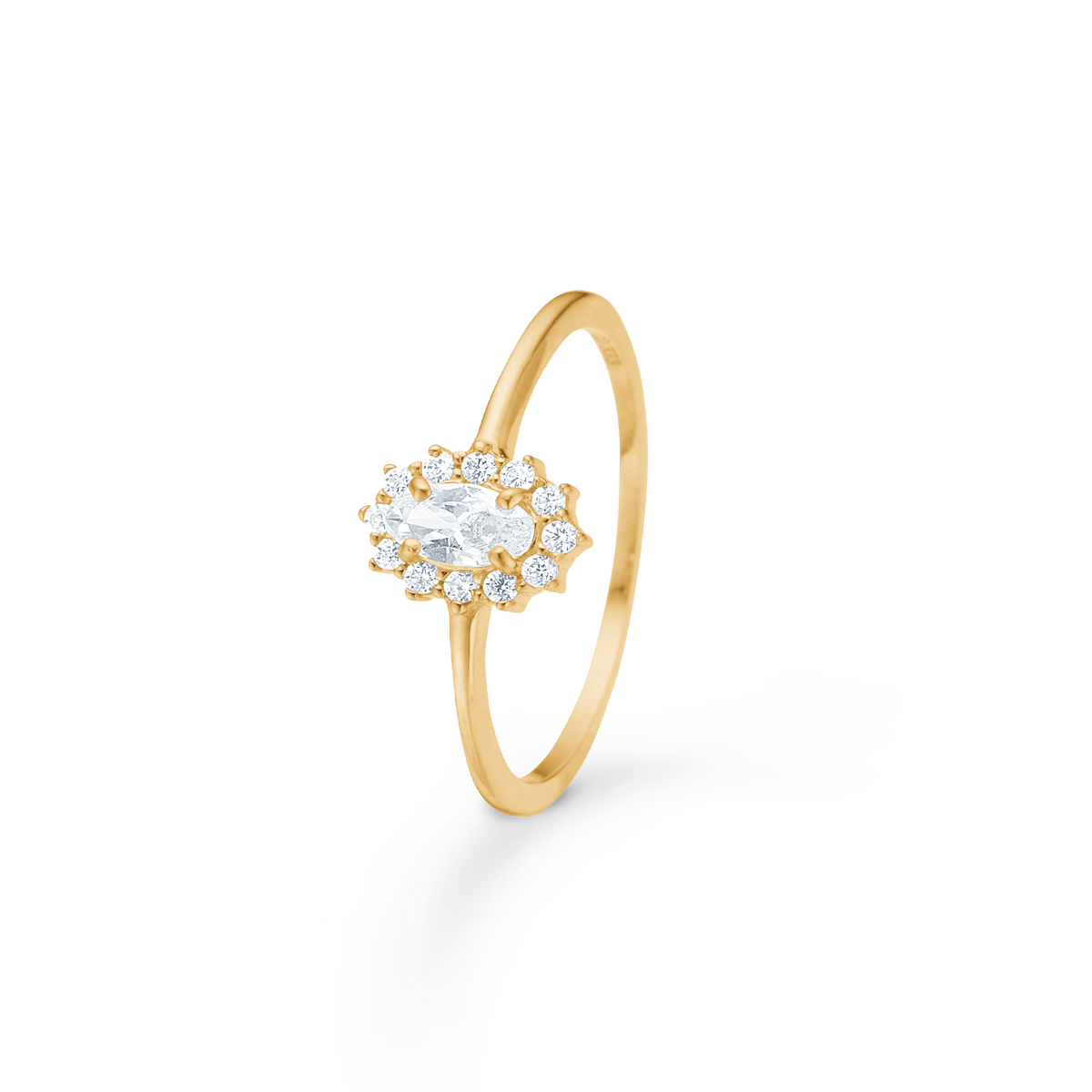SIRIUS ring, 8 kt. rødguld