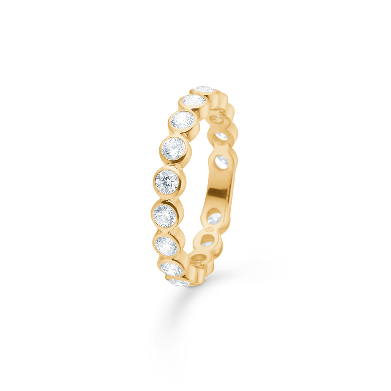 ETERNA ring, 8 kt. rødguld
