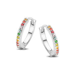 Passion creoler med zirkoner, 13 mm