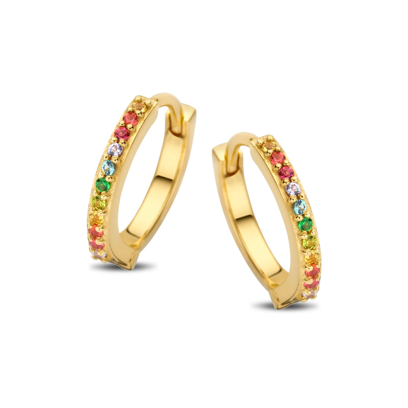 Passion creoler med zirkoner, 13 mm