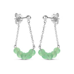 Amelia ørehængere, Green Aventurine