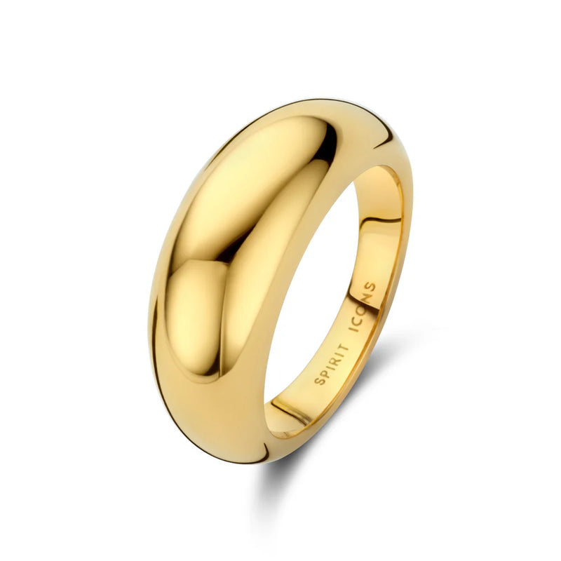 Callas ring, small, forgyldt
