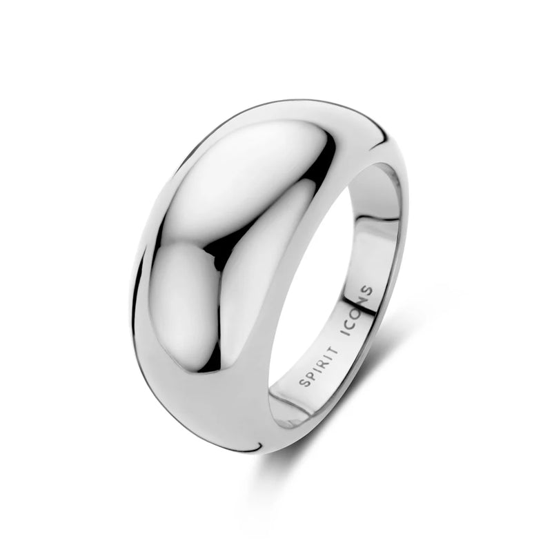 Callas ring, large, sølv