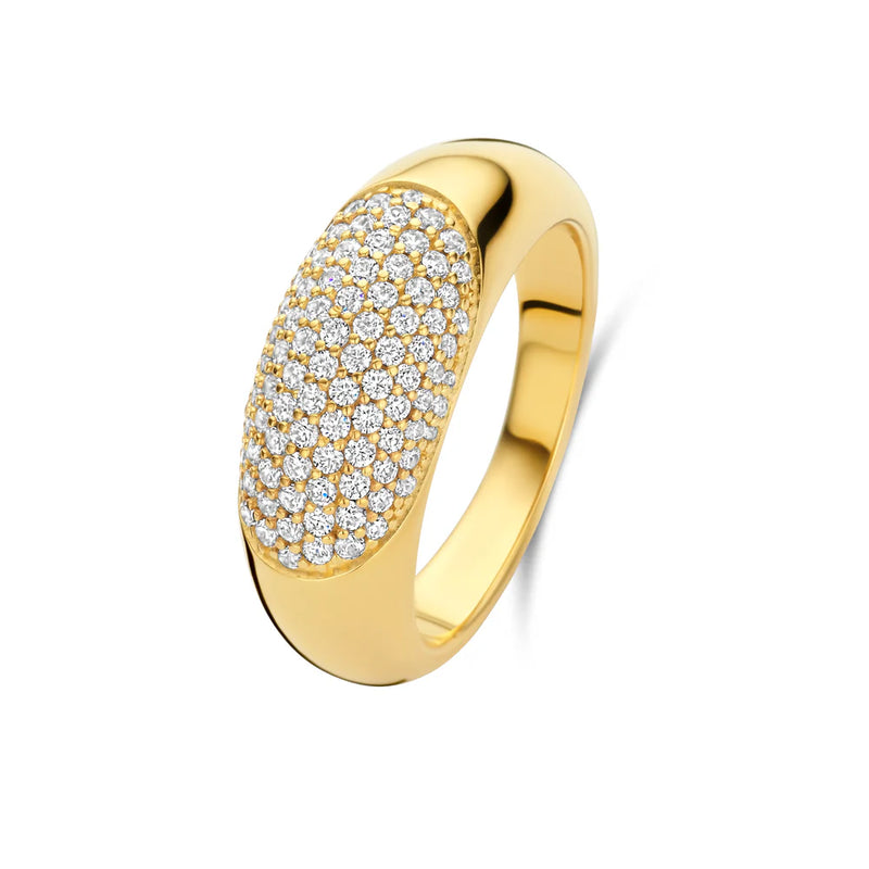 Grand Callas ring, small, forgyldt