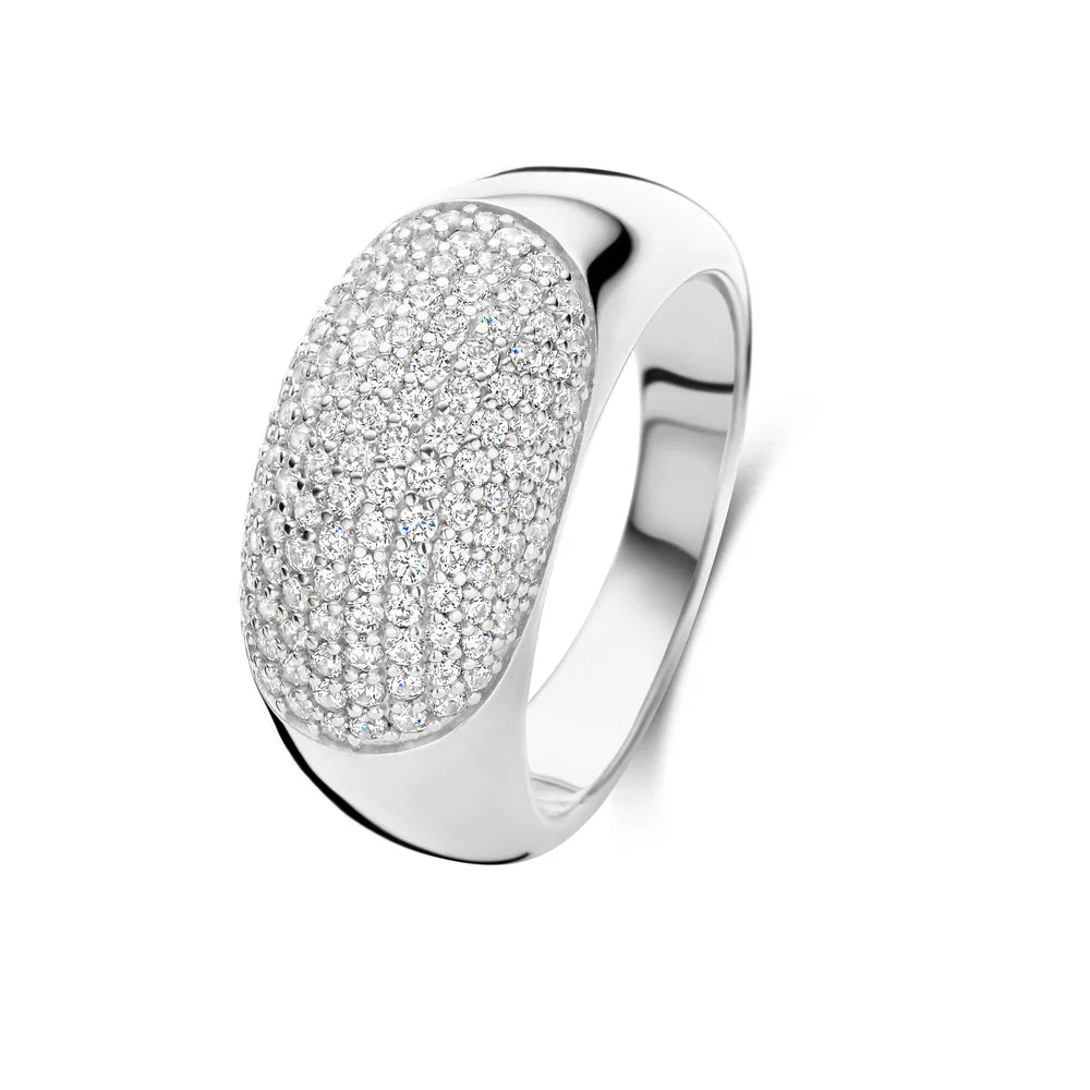Grand Callas ring, large, sølv