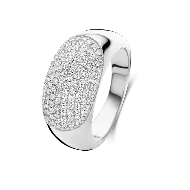 Grand Callas ring, large, sølv