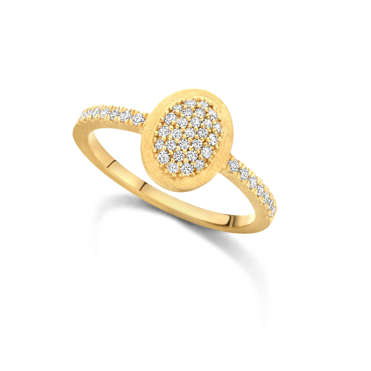 CECILIA ring, forgyldt